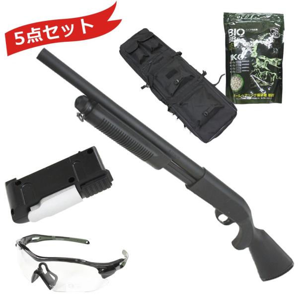 S&T M870 ショットガン S&T M870 Long Expansion フルメタル エアコッキングショットガン