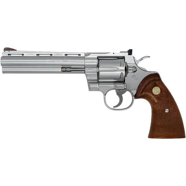 未使用 タナカ COLT パイソン 6インチ ステンレスフィニッシュ モデルガン タナカ COLT パイソン 6インチ Rモデル モデルガン ステンレス