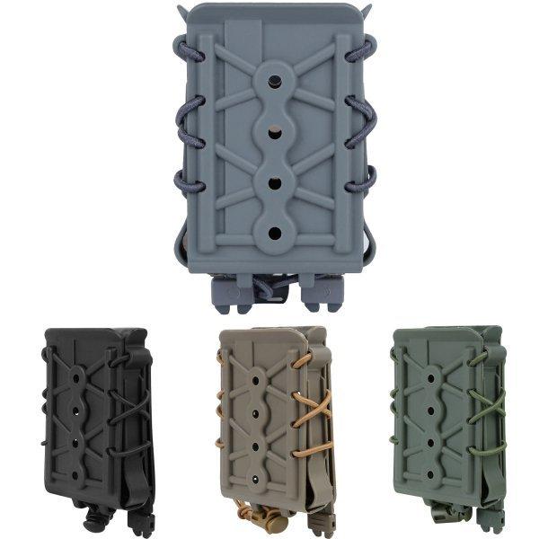 HSG ポリマーTACOタイプ 5.56mm/7.62mm マガジンポーチ Grey : web