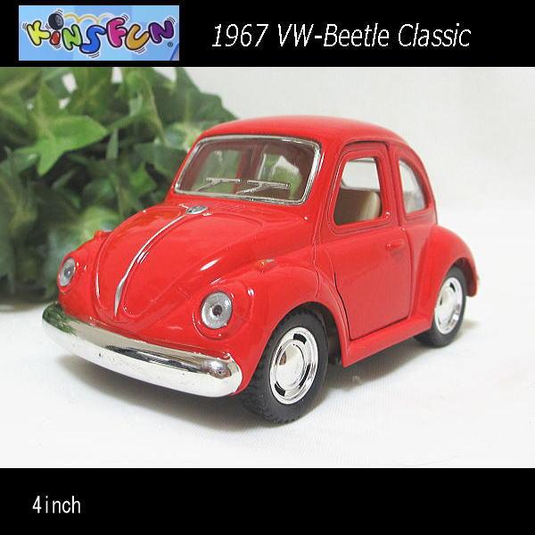 KinSMART デフォルメミニカー/VW-ビートル/1967(レッド)/キンスマート