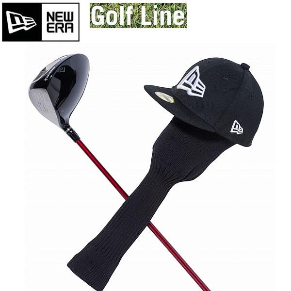 NEW ERA ニューエラ ゴルフ ヘッドカバー フラッグロゴ ブラック