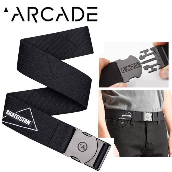 スポーツやアクティビティにおすすめ Arcade ベルト Rambler Skateistan Collab ブラック アーケード ベルト Websports 通販 Yahoo ショッピング