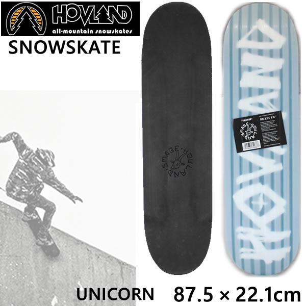 Hovland スノースケート Single Deck Snowskates Unicorn 87 5 22 1cm Hotdish ホブランド スノースケート Websports 通販 Yahoo ショッピング