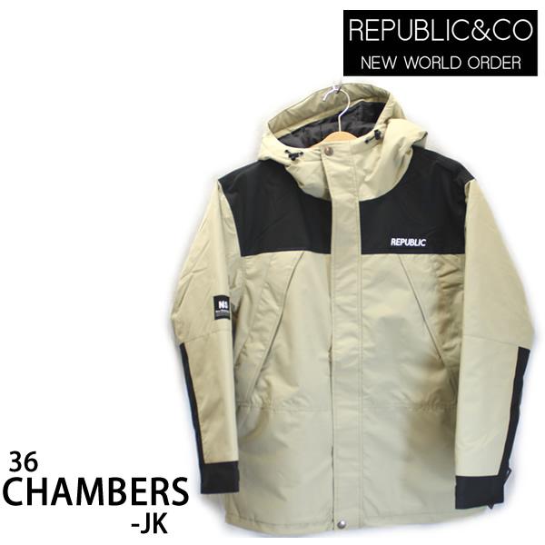 REPUBLIC&CO リパブリック スノーボード ウェア 36CHAMBERS REPUBLIC&CO リパブリック スノーボード ウェア 36CHAMBERS