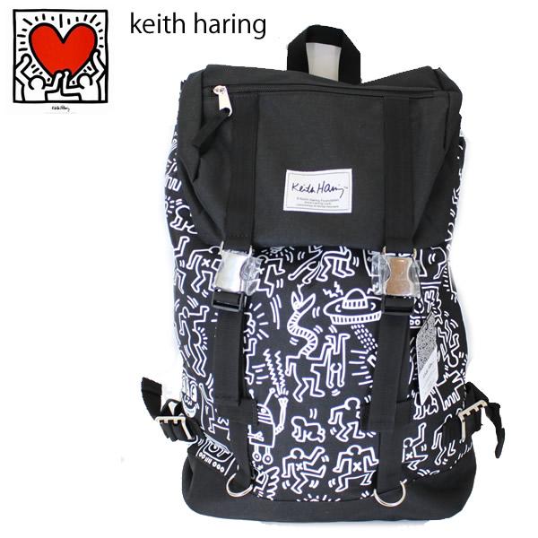 Keith Haring キースへリング バッグ リュック Kh1602 フラップバッグ ブラックホワイト柄 キースヘリング Backpack 日本正規品 C1 Websports 通販 Yahoo ショッピング