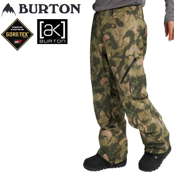BURTON ak バートン ゴアテックス スノボ スキー ウェア 迷彩 パンツ-