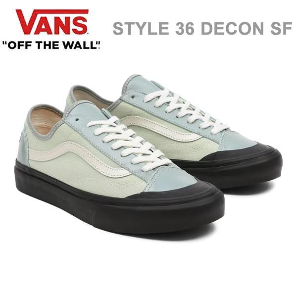 VANS バンズ STYLE 36 DECON SF / GREEN MILIEU BLACK VANS バンズ STYLE 36 DECON SF / GREEN MILIEU BLACK