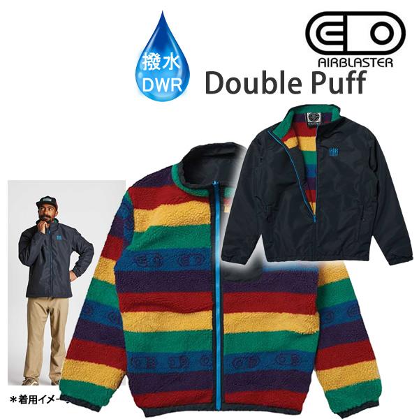 エアブラスター DOUBLE PUFF JACKET / リバーシブルフリースジャケット  