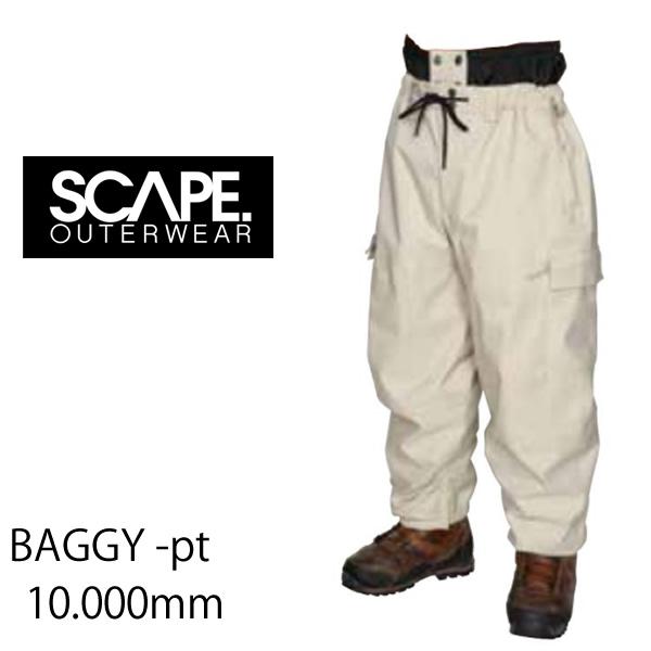 SCAPE エスケープ スノーボードウェア 23-24 BAGGY -pants パンツ  