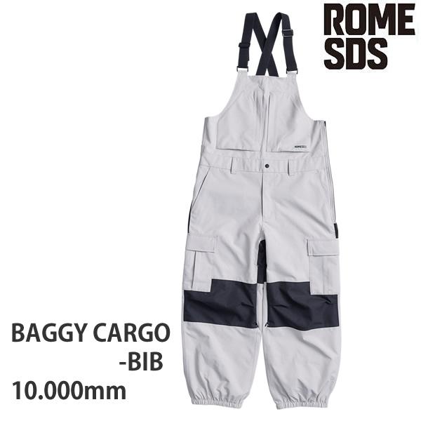 ROME ローム ウェア 23-24 BAGGY CARGO BIB -pant ビブパンツ