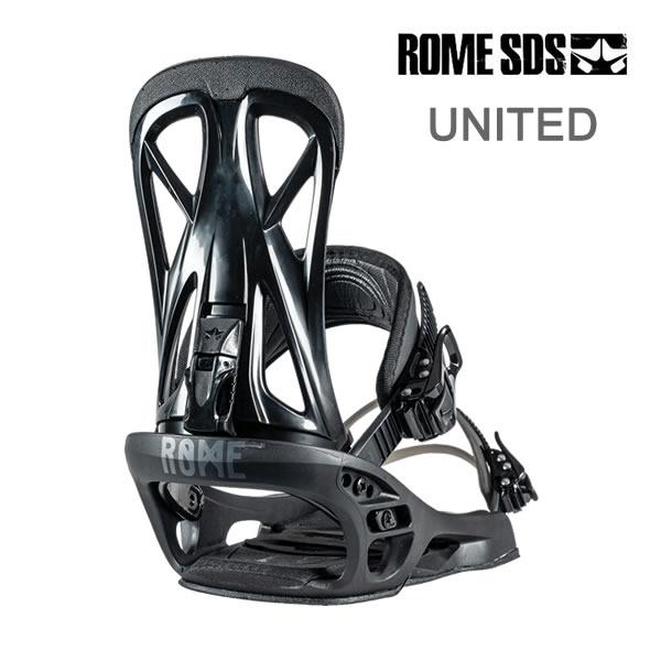 ROME SDS スノーボード ビンディング UNITED / BLACK (ローム ROME SDS スノーボード ビンディング UNITED / BLACK (ローム