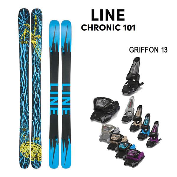 【2023-2024モデル】送料無料・代引き不可【日本正規品】LINE スキー / ラインスキー板CHRONIC 101 (クロニック 101)異なるウエスト幅を採用した2モデルをラインナップに揃え、CHRONICシリーズとして再出発です。...