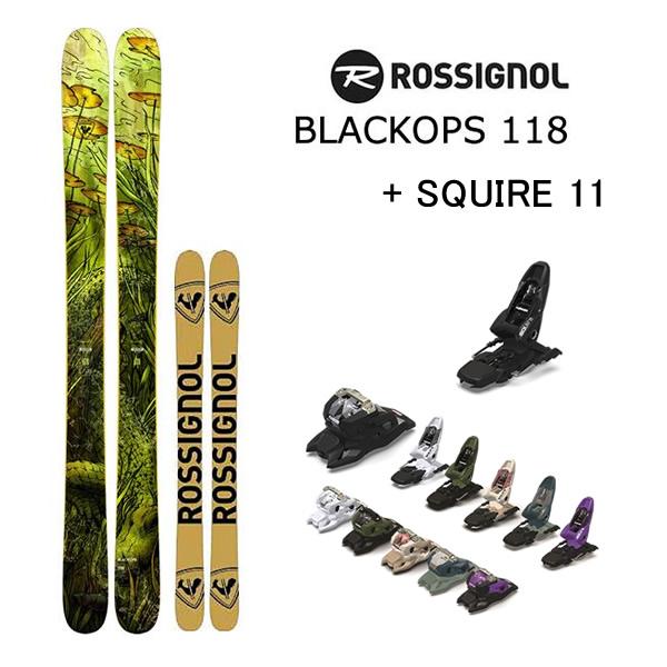 フリースタイル スキー ロシニョール BLACKOPS 118(23-24 2024) + 24  