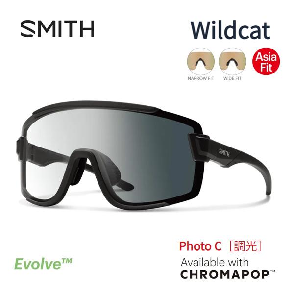 SMITH（スミス） サングラス 調光 smith wildcat Matte Black (CP