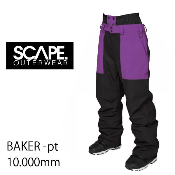 SCAPE エスケープ スノーボードウェア 24-25 BAKER -pants SCAPE エスケープ スノーボードウェア 24-25 BAKER -pants