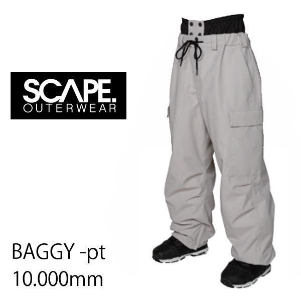 SCAPE エスケープ スノーボードウェア 24-25 BAGGY -pants パンツ