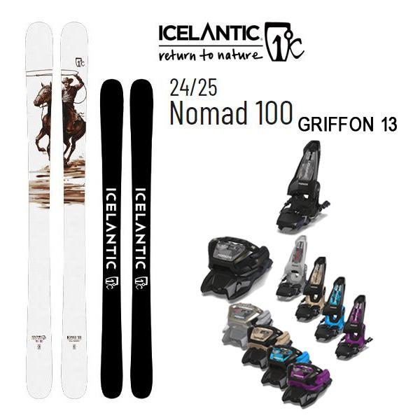 ICELANTIC アイスランティック スキー (24-25 2025) NOMAD 100 + 25