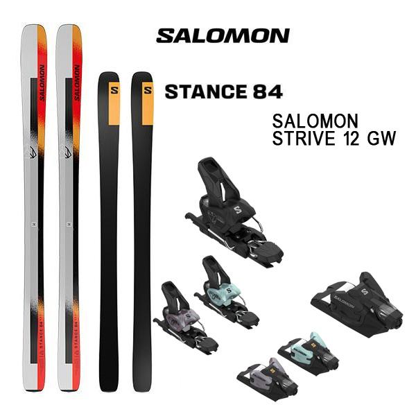 SALOMON（サロモン） スキー板 SALOMON STANCE 84 (24-25 2025) + 25