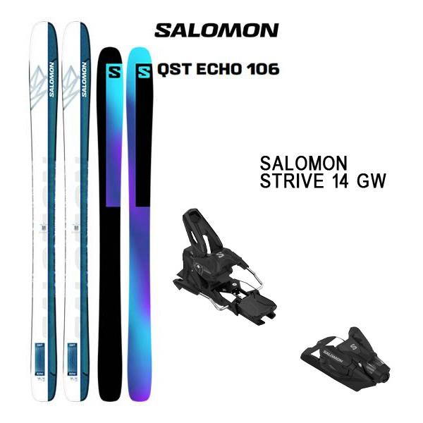 SALOMON（サロモン） スキー板 SALOMON QST ECHO 106 (24-25 2025) +