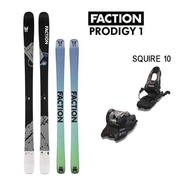 FACTION PRODIGY 1 マーカービンディングとポール付き FACTION スキー板 PRODIGY 1 プロディ (24-25 2025) + 25 マーカー