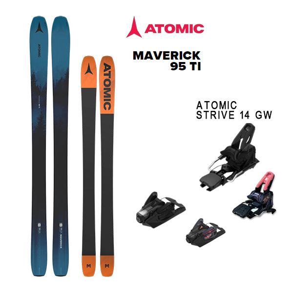 アトミック　マーベリック95TI スキー ATOMIC（アトミック） スキー板 MAVERICK 95 TI (24-25 2025) + 25