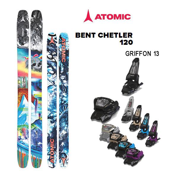 ATOMIC アトミック スキー板 BENT CHETLER 120 (24-25 2025) + ATOMIC アトミック スキー板 BENT CHETLER 120 (24-25 2025) +