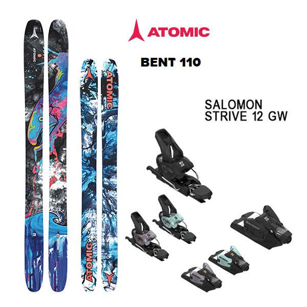 ATOMIC アトミック スキー板 BENT 110 (24-25 2025) + 25 ATOMIC アトミック スキー板 BENT 110 (24-25 2025) + 25