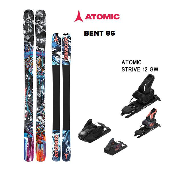 ATOMIC アトミック スキー板 BENT 85 (24-25 2025) + 25 STRIVE ATOMIC アトミック スキー板 BENT 85 (24-25 2025) + 25 STRIVE