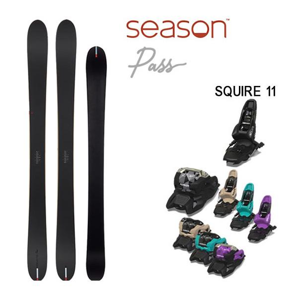 season eqpt スキー （板のみ） season eqpt スキー板 2025 PASS パス (24-25 2025) + 25 マーカー
