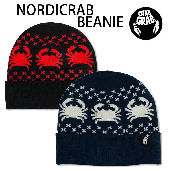 クラブグラブ ニット帽 ビーニー NORDICRAB BEANIE CRABGRAB 正規品