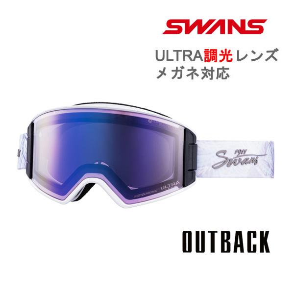 SWANS（スワンズ） スキーゴーグル 調光レンズ OUTBACK OB-MDH-CU-LP W