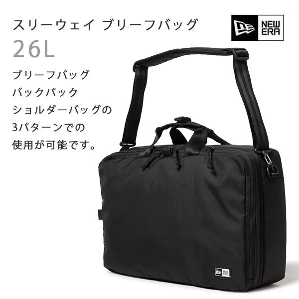 ニューエラ ショルダーバッグ スリーウェイ ブリーフバッグ 26L ブラック ( 14521357 ) NEWERA バッグ   爆買
