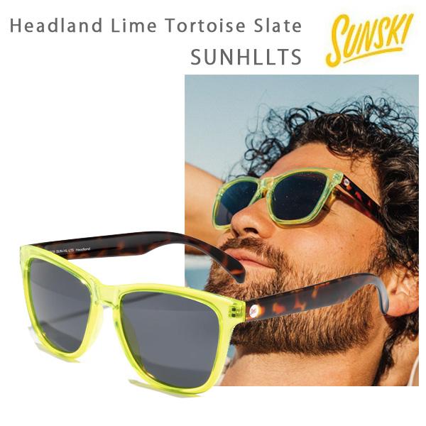 sunski（サンスキー） 偏光 サングラス ヘッドランド ライムトータス