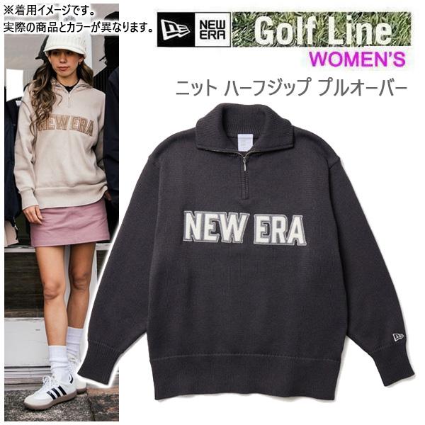 ニューエラ ゴルフウェア レディース セットアップ M NEW ERA ニューエラ ゴルフ レディース ニット ハーフジップ