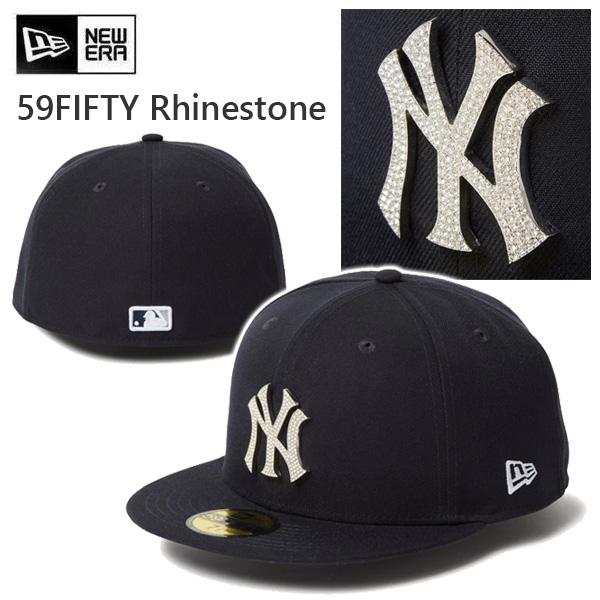 NEW ERA（ニューエラ） キャップ 59FIFTY ラインストーン バッジ