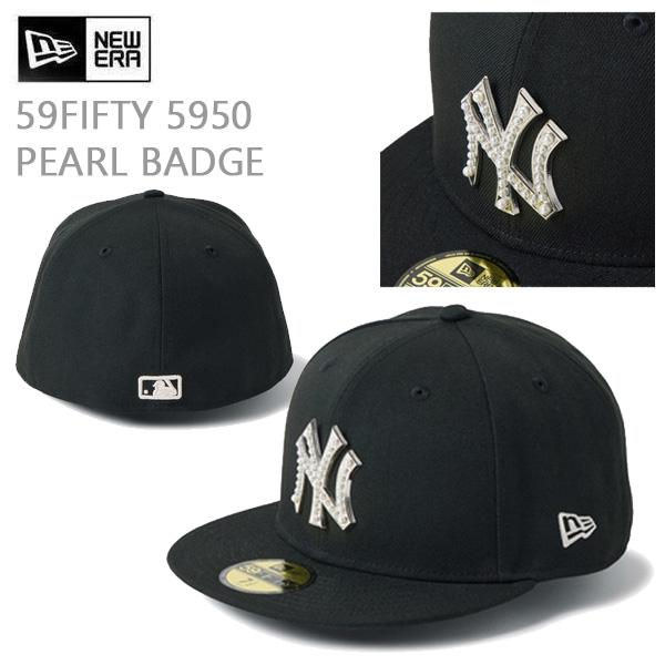 NEW ERA（ニューエラ） キャップ 59FIFTY MLB パール バッジ