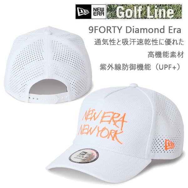 ニューエラ ゴルフ キャップ 9FORTY Diamond Era NEW YORK ホワイト( 14747301 ) NEWERA 日本正規品   爆買