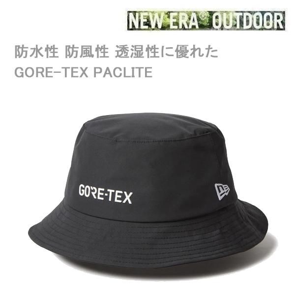 NEW ERA（ニューエラ） ゴアテックス バケットハット 01 ドローコード