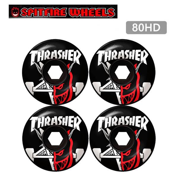 SPITFIRE WHEELS スケボー ソフトウィール SPITFIRE 80HD THRASHER X