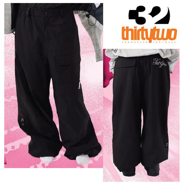 スノーボードウエアー　パンツ　THIRTYTWO 32 レディース　ビブパンツ thirtytwo（サーティーツー） THIRTYTWO 32 26-27 スノーボードウェア