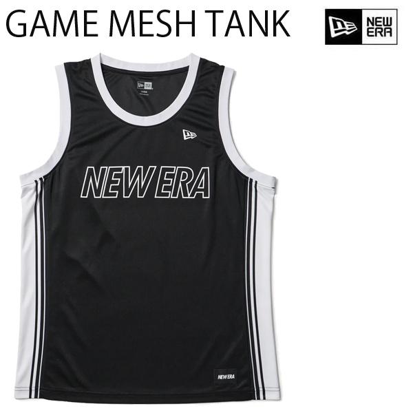ニューエラ 　バスケットボール ゲーム メッシュ タンク ブラック NEW ERA   (14744508) 吸汗速乾  抗菌  パフォーマンスアパレル 正規品 爆買
