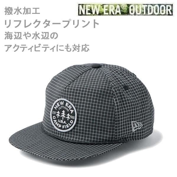 ニューエラ キャップ  19TWENTY Flash グリッド ブラック (14774439) 1920 newera アウトドア 　帽子 正規品  爆買