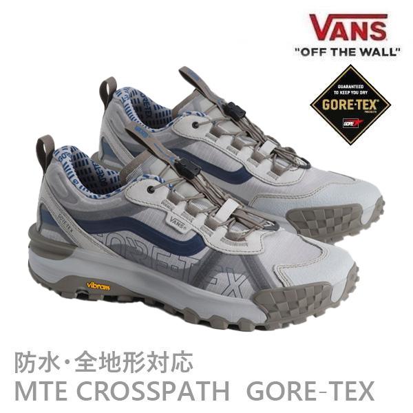 バンズ スニーカー ゴアテックス 防水加工 VANS MTE Crosspath XC goretex / LIGHT GREY (VN000EKHLTG) ヴァンズ スニーカー