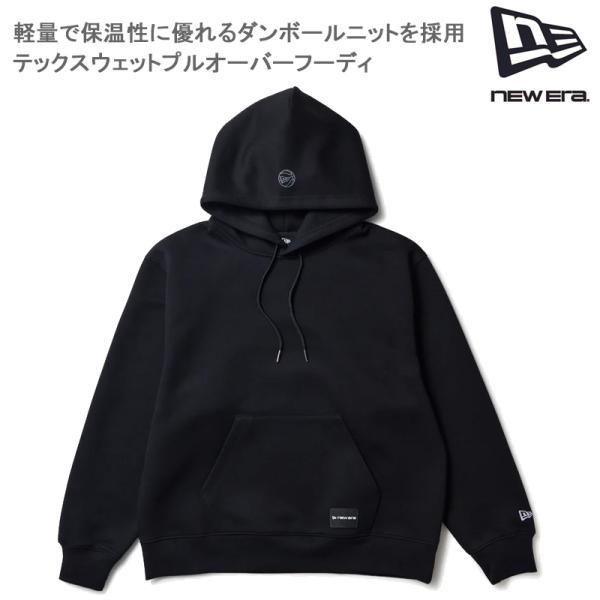 ニューエラ パーカー フーディー オーバーサイズ バスケットボール ブランドロゴ / ブラック (15135370) NEWERA  日本正規品