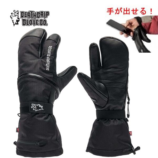 deathgrip glove co デスグリップ Werewolf CLAW LONG ブラック スノーボード スキー グローブ 手袋 (HANDOUT ハンドアウト) 爆買