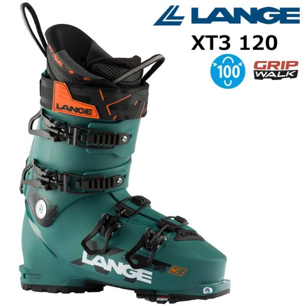 LANGE SX 120 スキーブーツ 男性用 黒/緑 LANGE SX 120 スキー