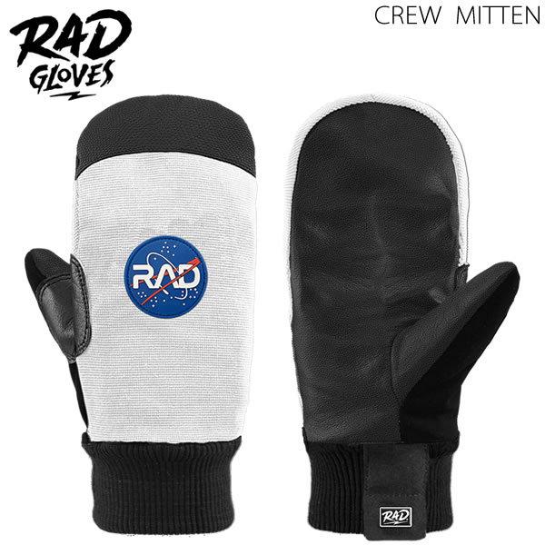 RAD GLOVES bhO[u  CREW MITTEN  Space White  ~g O[u   XL[Xm[{[hO[u