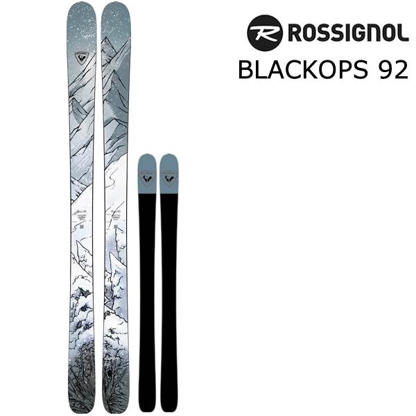 ROSSIGNOL ロシニョール スキー 23-24 BLACKOPS 92 スキー単品 ROSSIGNOL ロシニョール スキー 23-24 BLACKOPS 92 スキー単品