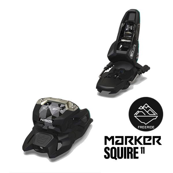マーカー ビンディング MARKER SKI BINDING 日本正規品SQUIRE 11 (スクワイヤ 11)スクワイヤは超軽量ながらも高い拘束力と安全性能を持ちます。 ジュニアから大人まで、フリースキー入門者からベテランライダーまで、 ...