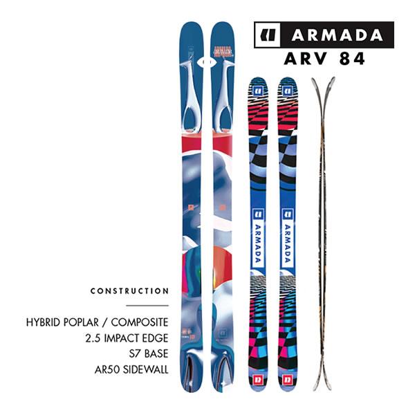 ARMADA（アルマダ） スキー板 エーアールブイ 84 ARMADA ARV 84 単品